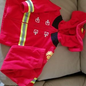 Carter firefighter Halloween costume